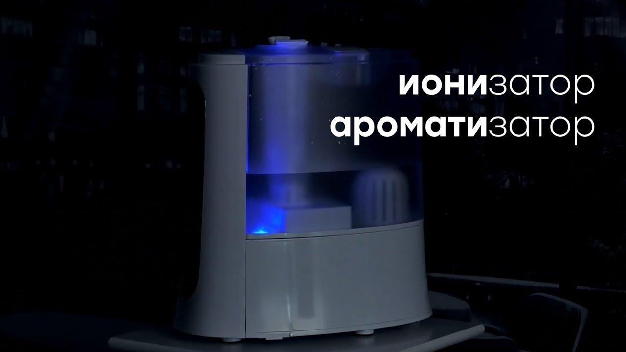 Видеообзор ультразвукового увлажнителя воздуха Polaris PUH 0565Di