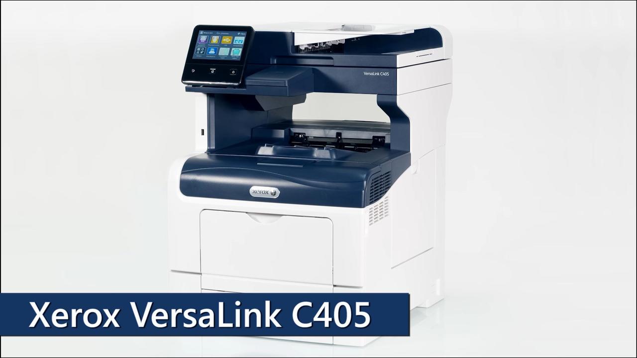 Обзор цветного МФУ Xerox VersaLink C405 для малых и средних офисов