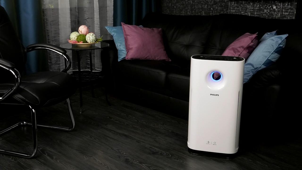 Обзор очистителя воздуха Philips AC3256 с наглядной индикацией уровня загрязнения