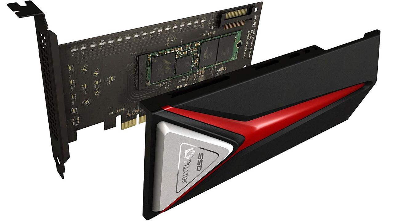 Обзор NVMe SSD-накопителей Plextor M8Pe в виде карт с интерфейсом М.2 и адаптеров с интерфейсом PCIe x4