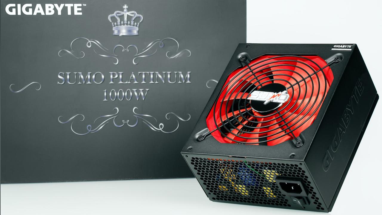 GIGABYTE Sumo Platinum 1000W — мощный блок питания для геймеров и энтузиастов